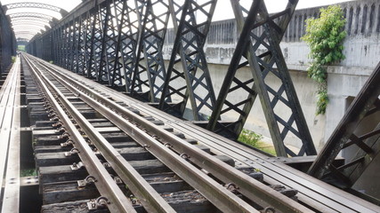 One of the earliest railway bridge in Malaya