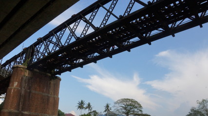 One of the earliest railway bridge in Malaya