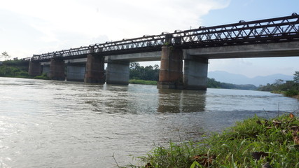 One of the earliest railway bridge in Malaya
