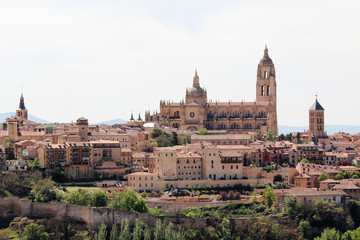 Fototapeta premium Cathedral de Segovia, Spain