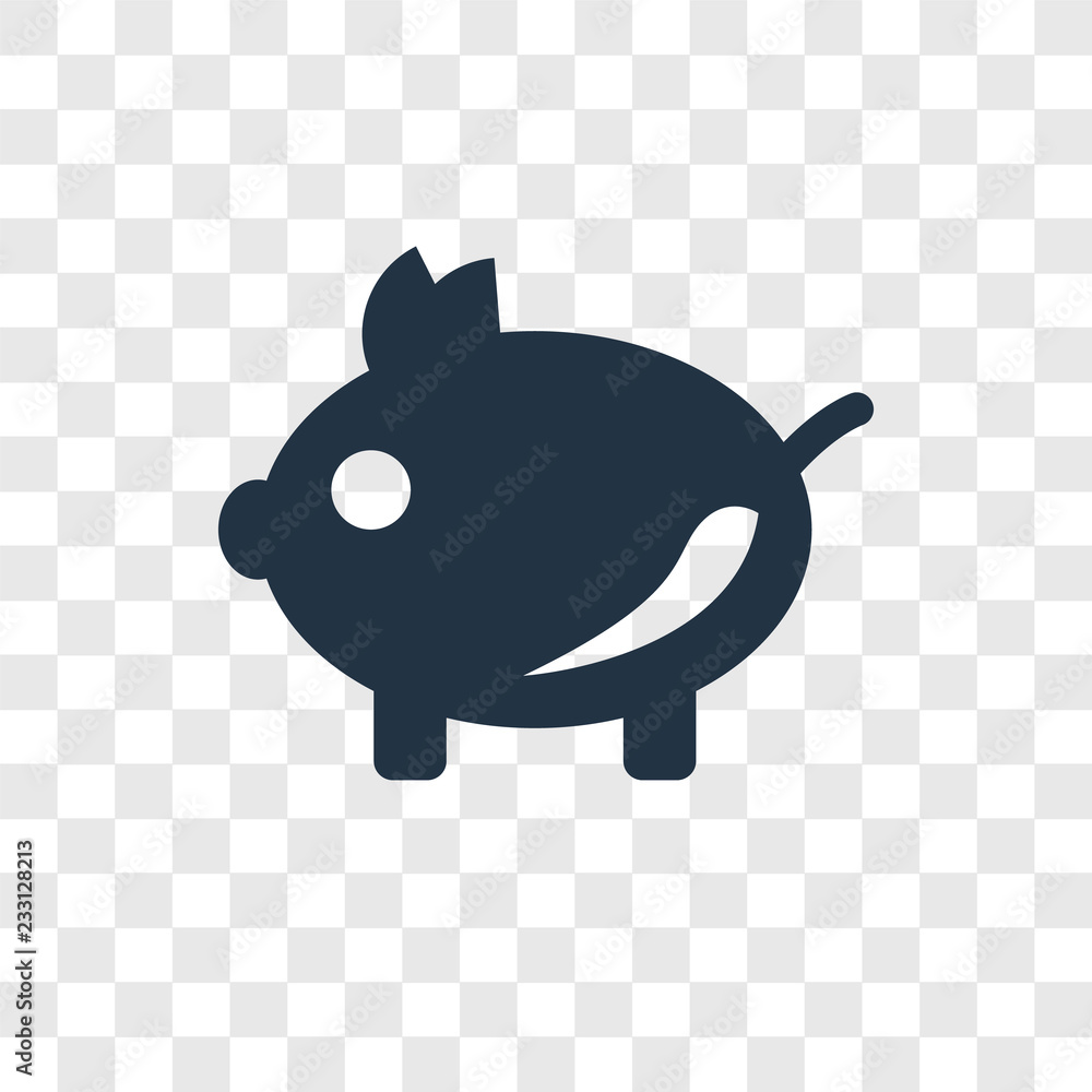 Poster saving vector icon isolated on transparent background, saving transparency logo design