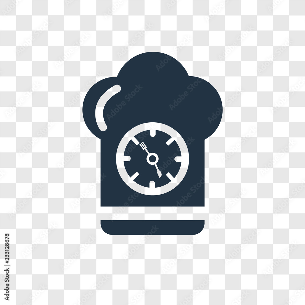 Poster working vector icon isolated on transparent background, working transparency logo design