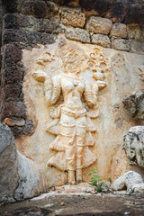 Obraz premium UNESCO World Heritage site Wat Chedi Si Hong in Sukhothai