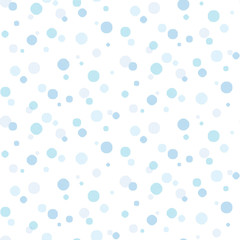 Pattern swatch, polka dots of grid (Blue).