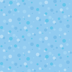 Pattern swatch, polka dots of grid (Blue).