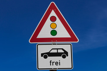 Ampelschild