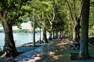 Obraz premium Berlin, Tegeler See