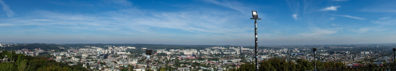 Beautiful landscape of city Lvov, Ukraine
