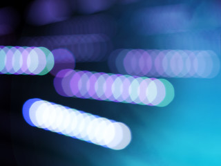 Diagonal neon purple illumination bokeh background