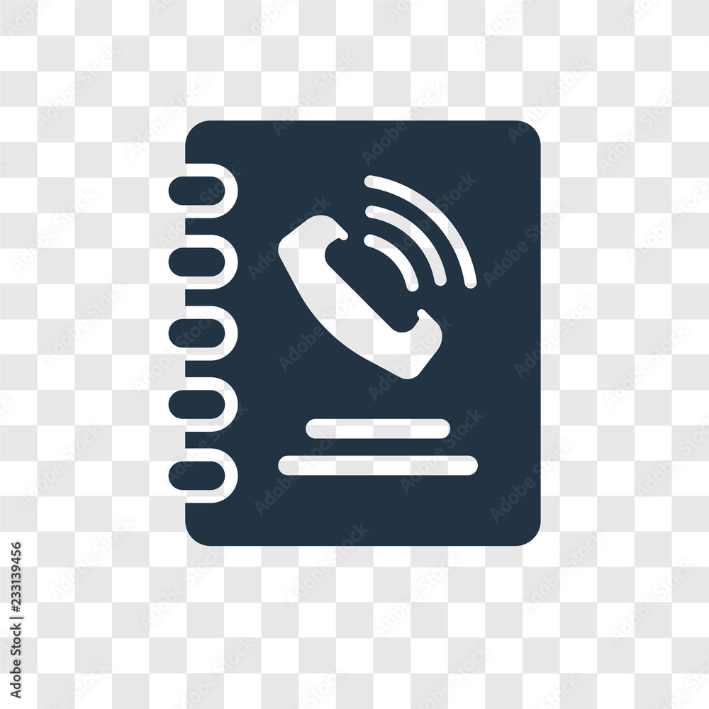 Poster call contact vector icon isolated on transparent background, call contact transparency logo design