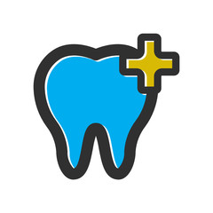Dental Concept Logo Design Template, 
