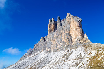 Drei Zinnen Südseite, Dolomiten, Südtirol,