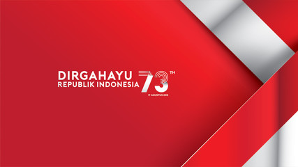 Obraz premium dzień niepodległości Indonezji