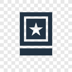 Photography vector icon isolated on transparent background, Photography transparency logo design