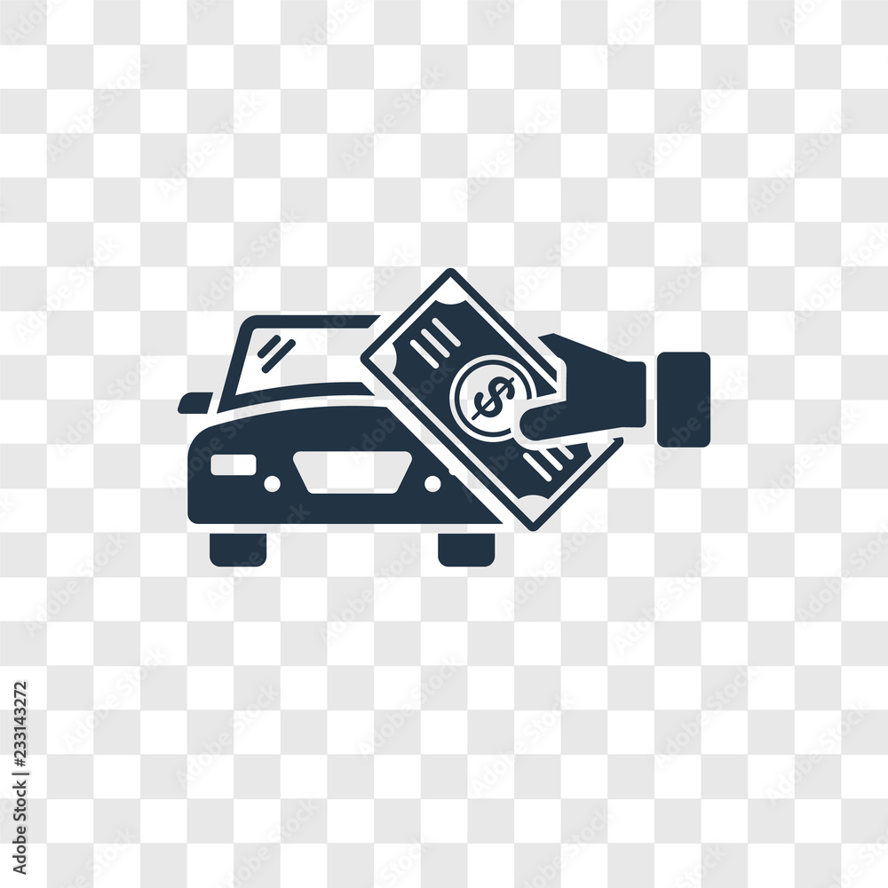 Poster payment method vector icon isolated on transparent background, payment method transparency logo desi