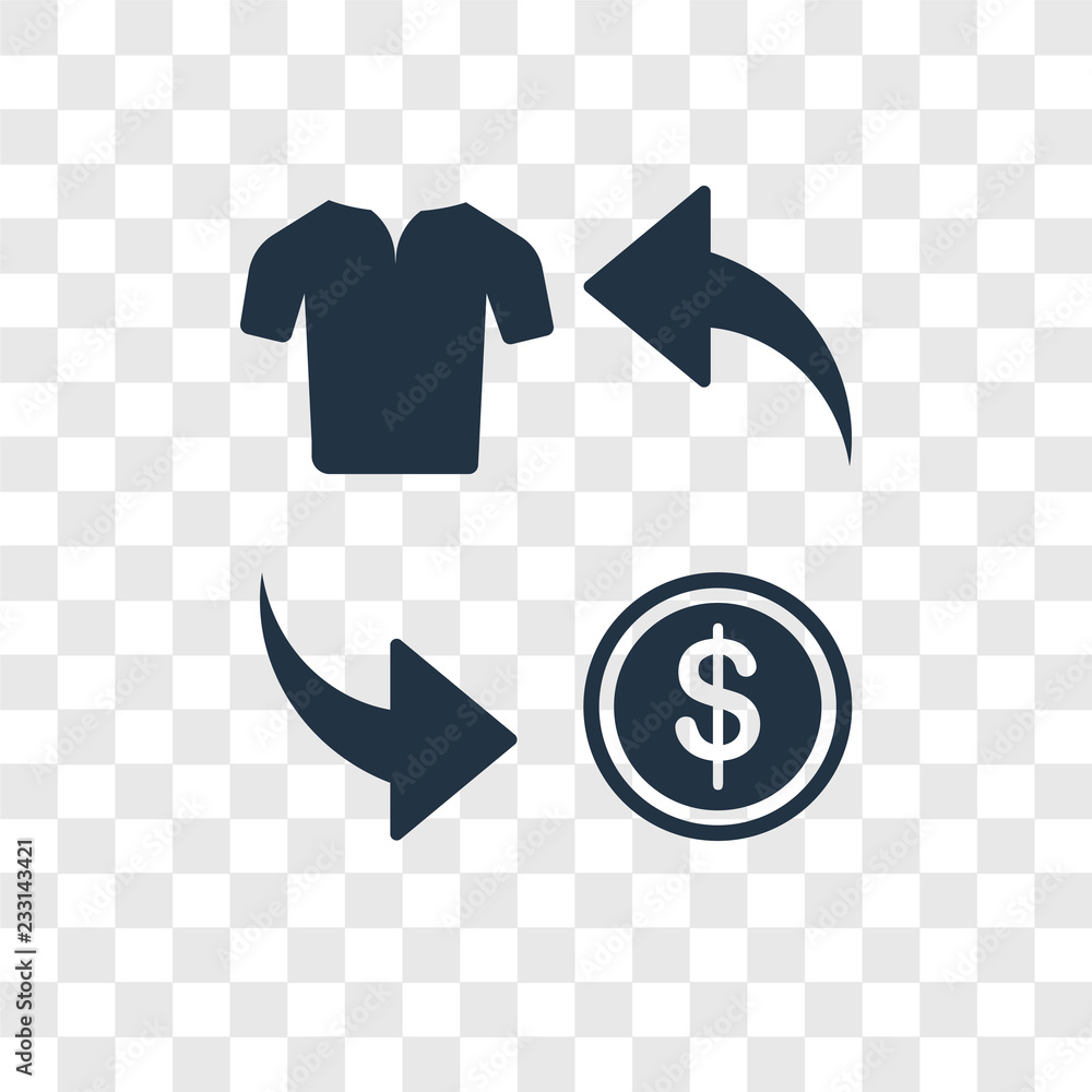 Poster payment method vector icon isolated on transparent background, payment method transparency logo desi