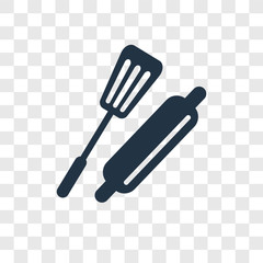 Cooker vector icon isolated on transparent background, Cooker transparency logo design