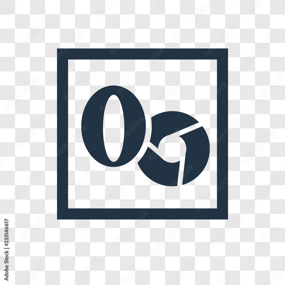 Aufkleber browser vector icon isolated on transparent background, browser transparency logo design