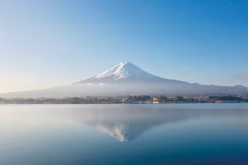 Crédence de cuisine en verre imprimé Mont Fuji Fuji
