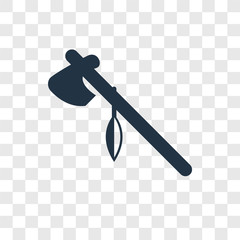 Tomahawk vector icon isolated on transparent background, Tomahawk transparency logo design