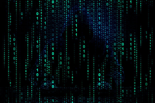 binary code background