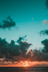 Naklejka premium Sunrise