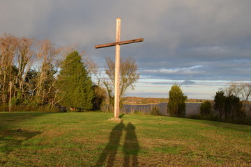 cross people worship