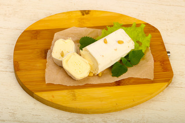 Brie cheese roll
