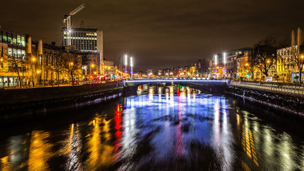 Dublin by night