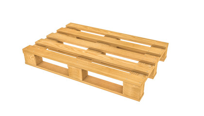 3d wooden pallet