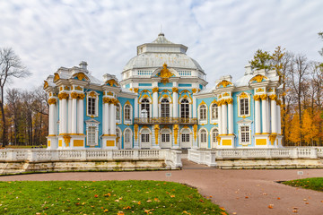 Hermitage pavilion in Tsarskoe Selo, Pushkin, Saint Petersburg