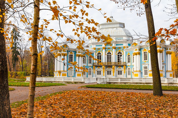 Hermitage pavilion in Tsarskoe Selo, Pushkin, Saint Petersburg