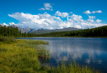 Fototapeta premium lake in mountains