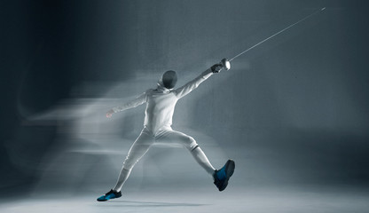 Fototapeta na wymiar Fencing