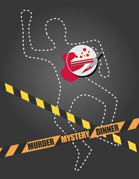 Gutschein, Einladung zum Krimi-Spiel