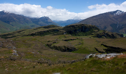 The Rocky Mountain near Wanaka in New Zealand