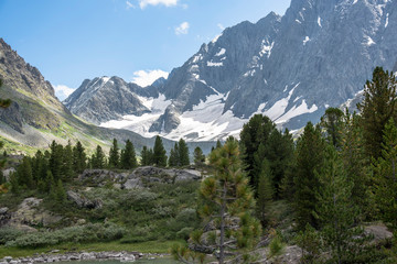 Fototapeta na wymiar Altai Mountains view