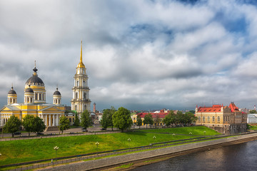 Cathedral in the name of the Transfiguration of the Lord. Rybinsk, Russia