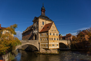 Fototapeta na wymiar Rathaus Bamberg
