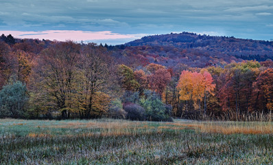 Fototapeta premium autumn in the mountains