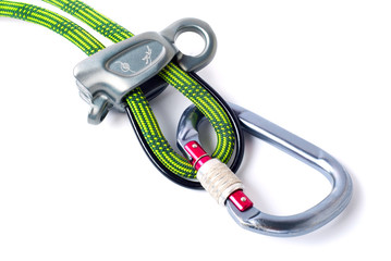 Climbing equipment for safe climbing sportsmen