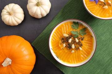 Pumpkin cream.
