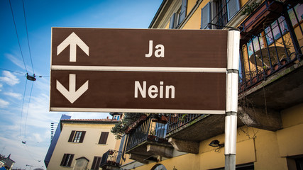 Schild 384 - Ja