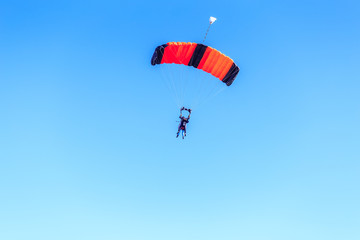 parachutisme en tandem