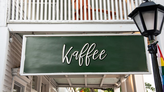 Schild 338 - Kaffee