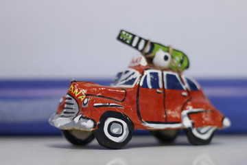 Miniature taxi cubain