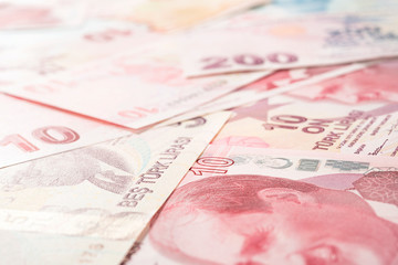 Turkish Currency Background