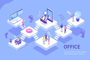 Fototapeta premium office concept