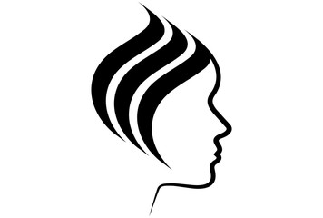 An emblem for beauty salon and hairdresser.
