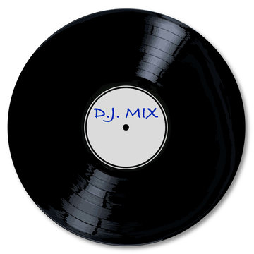 White Label DJ Mix Record Label